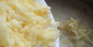 ванильно-молочный суп с кускусом