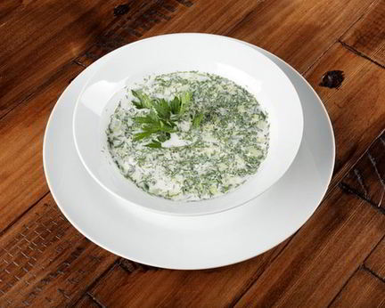 Диетическая окрошка