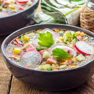 Рецепт Домашней окрошки на квасе