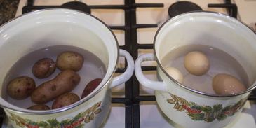 классическая окрошка на квасе