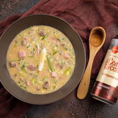 Мясная окрошка сборная