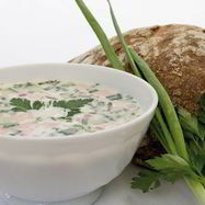 Рецепт Окрошки классической с колбасой на воде