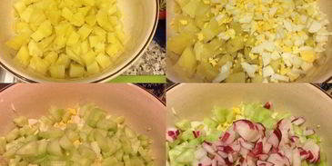 окрошка на айране