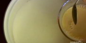 окрошка на кефире с горчицей