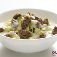 Рецепт Окрошки на кефире с говядиной