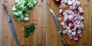 окрошка на майонезе