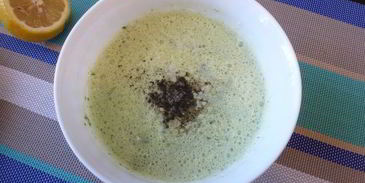 окрошка по-болгарски с яйцами