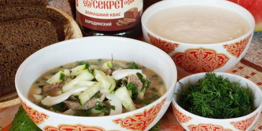 Рецепт окрошки по-татарски