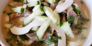 окрошка по-татарски