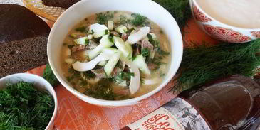 окрошка по-татарски