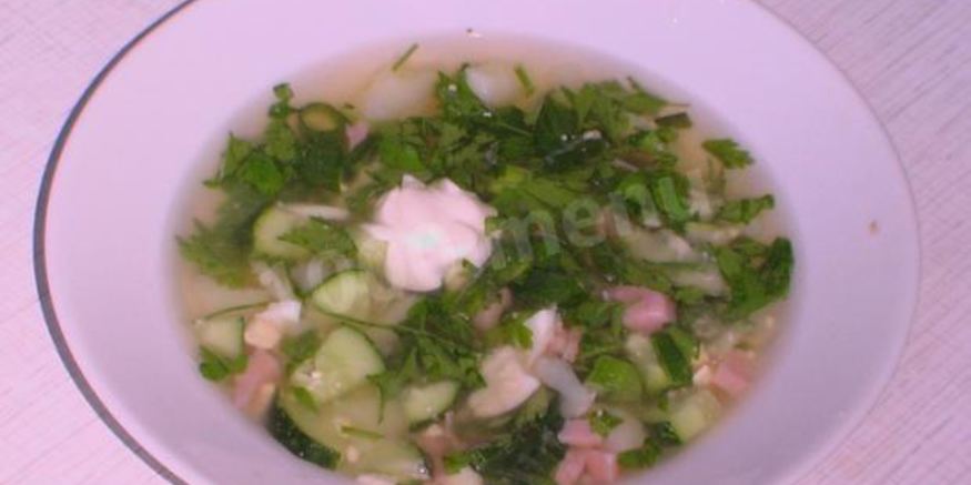 Рецепт окрошки заячья