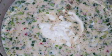 зимняя окрошка