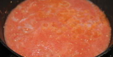 острый томатный суп с фасолью