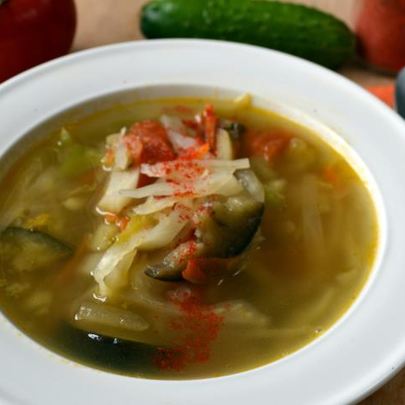 Аппетитный овощной суп