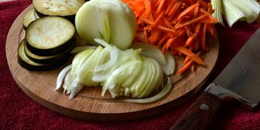 аппетитный овощной суп