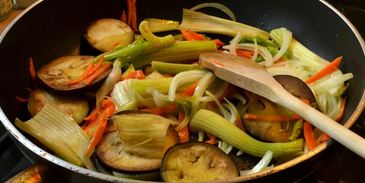 аппетитный овощной суп