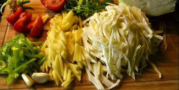 аппетитный овощной суп