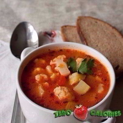 Быстрый овощной суп