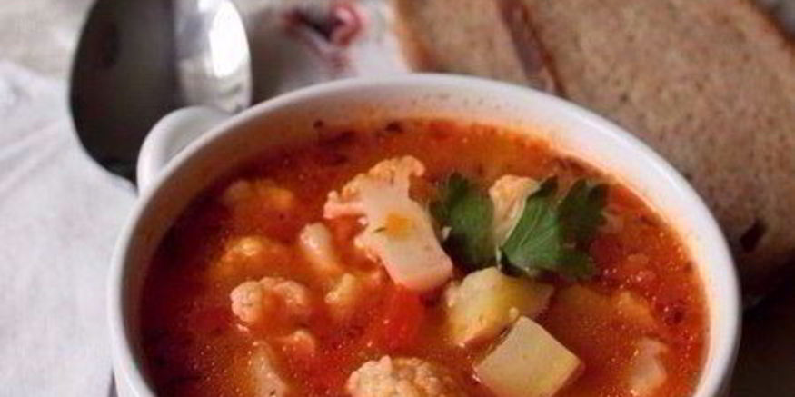 Рецепт быстрого овощной суп