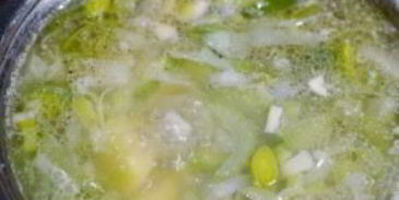 детский овощной суп