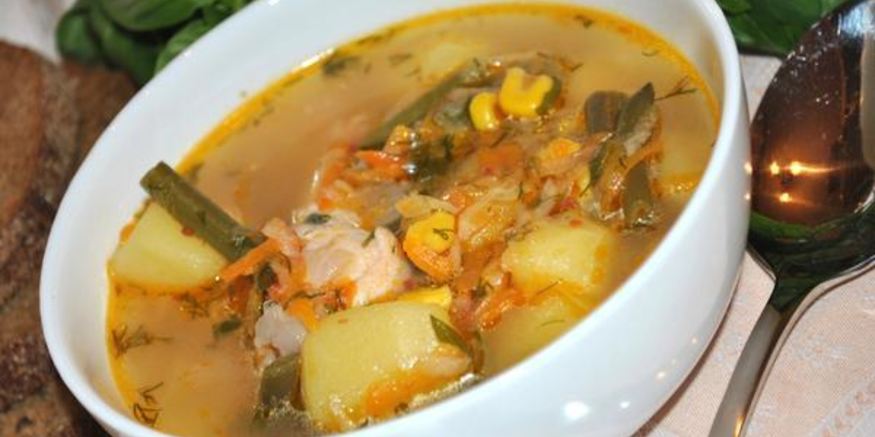 Рецепт куриного супа с овощами