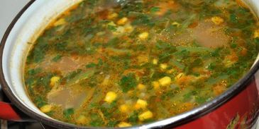 куриный суп с овощами