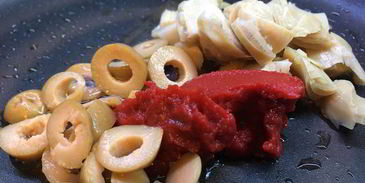 минестроне со спаржей и артишоками