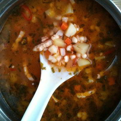 Минестроне в мультиварке