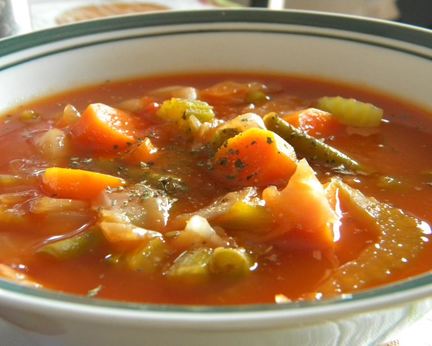 Овощной суп для похудения