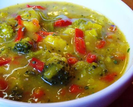 Овощной суп-карри Дыхание осени