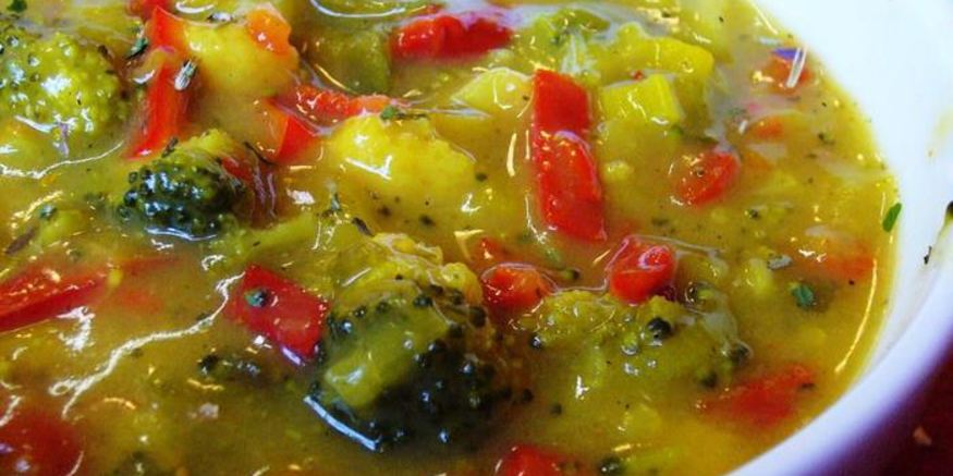 Рецепт овощного супа-карри дыхание осени