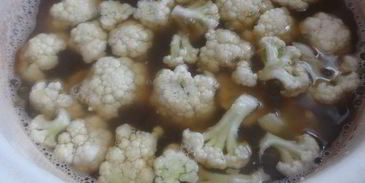 овощной суп с машем и цветной капустой