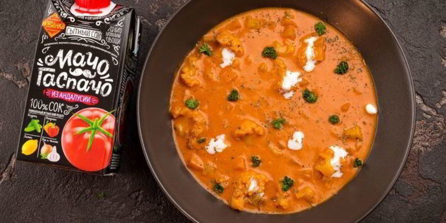 Рецепт овощного супа с томатом