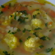 Рецепт Овощного супа с цветной капустой