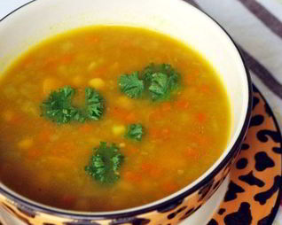 Овощной суп с тыквой