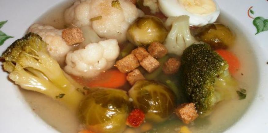 Рецепт овощного супчика