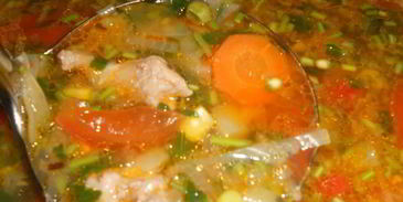 суп овощной по-испански