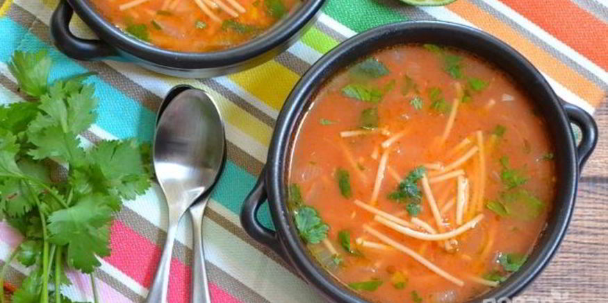 Рецепт супа овощной с вермишелью