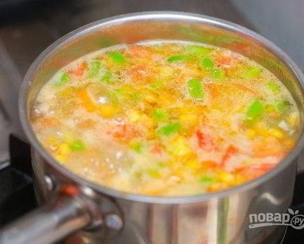 Вкусный овощной супчик