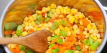 вкусный овощной супчик