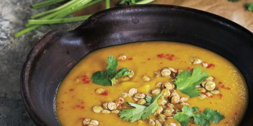 Рецепт чечевичной похлебки на бараньем бульоне