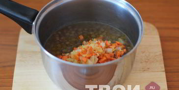 чечевичная похлебка с курицей