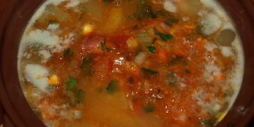 чечевичная похлебка с сальчичоном