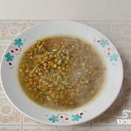 Рецепт Чечевичной похлебки с сельдереем и шпинатом