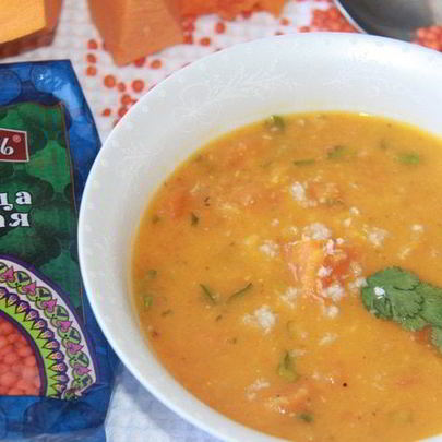 Чечевично-тыквенная похлебка