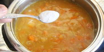 чечевично-тыквенная похлебка