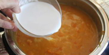 чечевично-тыквенная похлебка