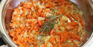 чечевично-тыквенная похлебка