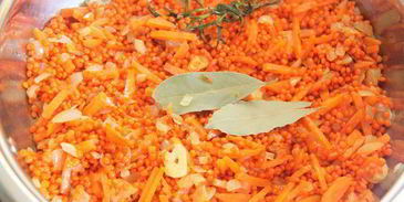 чечевично-тыквенная похлебка