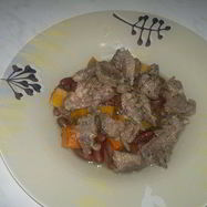 Рецепт Фасолевой похлебки с бараниной и тыквой